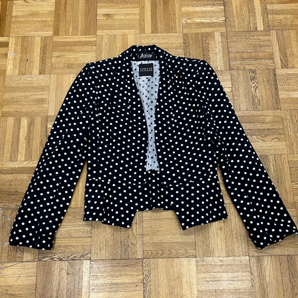Edward Achour blazer size small